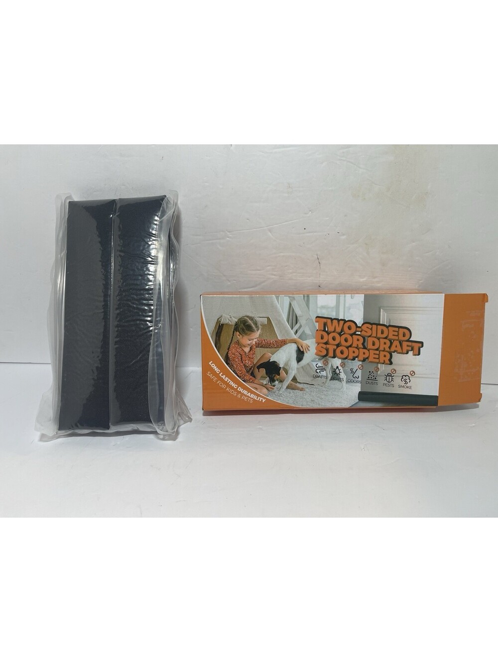 Under Door Draft Stopper, Draft Stopper for Bottom of Door,Double Sided